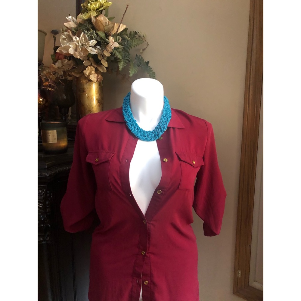 Button Down Blouse